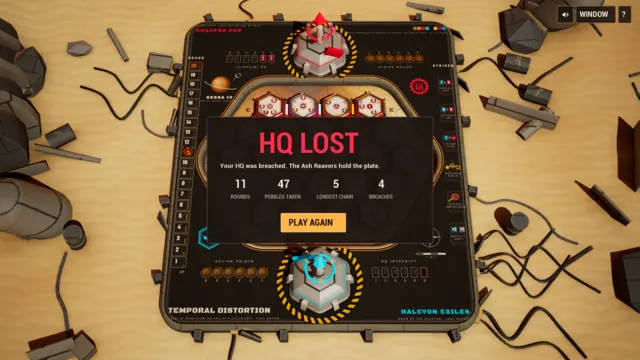 The end of a match